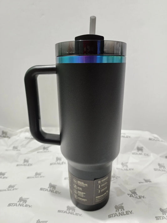 Stanley Black Chroma Tumbler, Stanley Quencher 40 OZ, Stanley H2.0 FlowState Tumbler, Stanley 40 OZ Tumbler, Black Chroma Quencher, Stanley Insulated Tumbler, Stanley Stainless Steel Tumbler, FlowState Tumbler, Stanley Travel Tumbler, Reusable Water Tumbler, 40 OZ Water Tumbler, Vacuum Insulated Tumbler, Stainless Steel Travel Cup, Stanley Quencher Cup, Black Stanley Tumbler, Large Insulated Tumbler, Stanley Hydration Tumbler, Cup Holder Compatible Tumbler, BPA Free Tumbler, Dishwasher Safe Tumbler