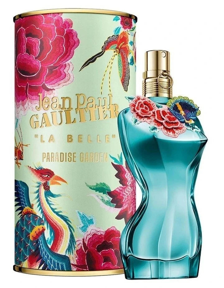 Jean Paul Gaultier La Belle Paradise Garden, La Belle Paradise Garden EDP, JPG La Belle Paradise Garden, Jean Paul Gaultier women's perfume, La Belle perfume for women, La Belle Paradise Garden 100ml, Jean Paul Gaultier EDP 100ml, women's Eau de Parfum, designer women's fragrance, luxury women's perfume, floral women's fragrance, sensual women's perfume, Jean Paul Gaultier perfume, authentic Jean Paul Gaultier fragrance, La Belle perfume 100ml