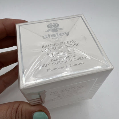 Sisley Black Rose Skin Infusion Cream, Sisley face cream, Black Rose moisturizer, Sisley moisturizer 50ml, luxury face moisturizer, French skincare, Sisley skincare, facial cream 1.6 oz, premium skincare, new sealed Sisley cream