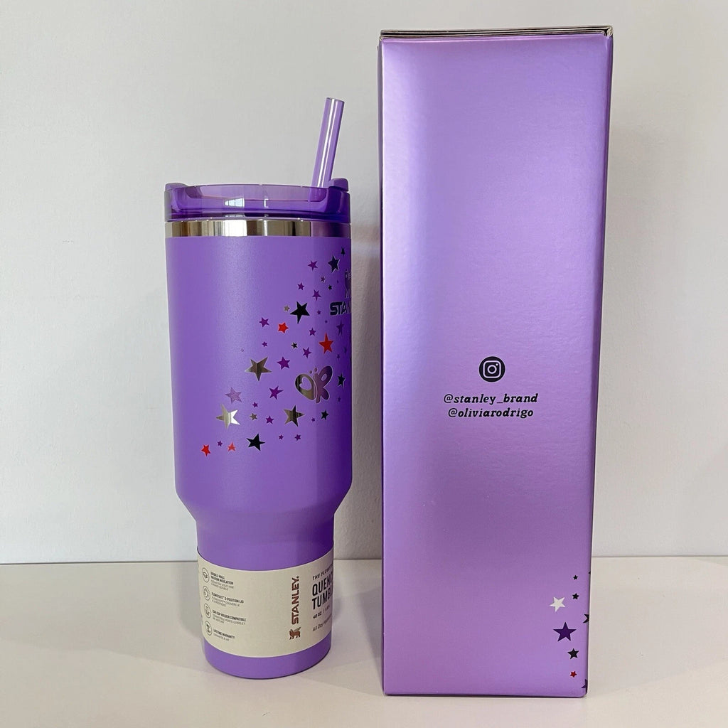 Stanley Olivia Rodrigo tumbler, Stanley x Olivia Rodrigo 40oz, Olivia Rodrigo Quencher, Stanley Quencher 40oz, Quencher H2.0 FlowState Tumbler, Stanley tumbler 40oz, Olivia Rodrigo Stanley cup, Stanley cup IN HAND