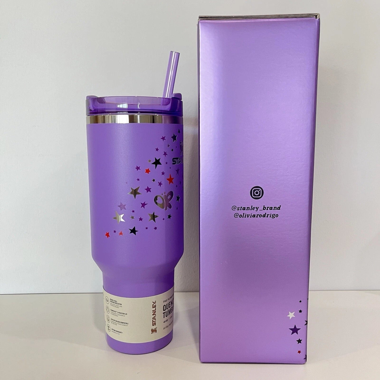 Stanley Olivia Rodrigo tumbler, Stanley x Olivia Rodrigo 40oz, Olivia Rodrigo Quencher, Stanley Quencher 40oz, Quencher H2.0 FlowState Tumbler, Stanley tumbler 40oz, Olivia Rodrigo Stanley cup, Stanley cup IN HAND