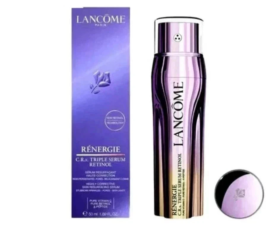 Lancôme Rénergie C.R.x Triple Serum Retinol, Lancome Retinol Serum, Lancome Renergie Serum, Lancome Triple Serum, Lancome Anti Aging Serum, Lancome Retinol Face Serum, Retinol Serum 50ml, Vitamin C Retinol Serum, Peptide Serum, Anti Wrinkle Serum, Facial Serum, Luxury Skincare, Lancome Skincare