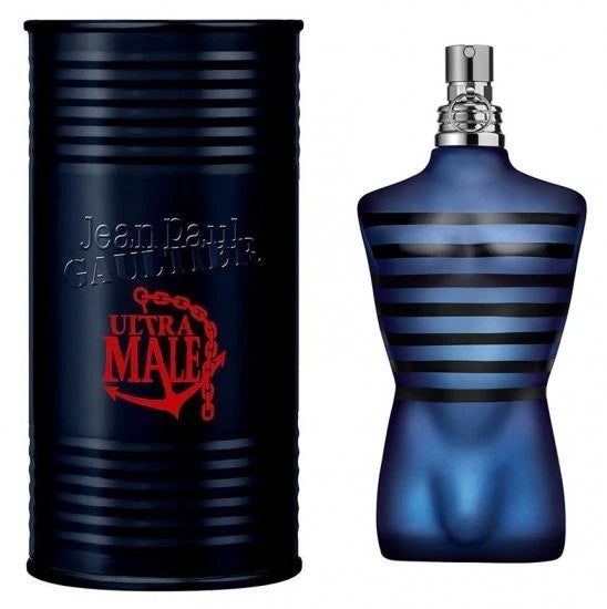 Jean Paul Gaultier Ultra Male, Ultra Male Intense, Jean Paul Gaultier Men's Perfume, JPG Ultra Male, Jean Paul Gaultier EDT, Ultra Male EDT 125ml, Ultra Male 4.2 oz, Men's Eau de Toilette, Designer Men's Fragrance, Luxury Men's Perfume, Jean Paul Gaultier Fragrance, Ultra Male Cologne, Men's Designer Perfume, 125ml Men's Perfume, JPG Men's Fragrance