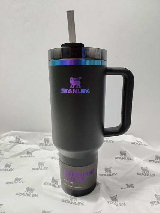Stanley Black Chroma Tumbler, Stanley Quencher 40 OZ, Stanley H2.0 FlowState Tumbler, Stanley 40 OZ Tumbler, Black Chroma Quencher, Stanley Insulated Tumbler, Stanley Stainless Steel Tumbler, FlowState Tumbler, Stanley Travel Tumbler, Reusable Water Tumbler, 40 OZ Water Tumbler, Vacuum Insulated Tumbler, Stainless Steel Travel Cup, Stanley Quencher Cup, Black Stanley Tumbler, Large Insulated Tumbler, Stanley Hydration Tumbler, Cup Holder Compatible Tumbler, BPA Free Tumbler, Dishwasher Safe Tumbler