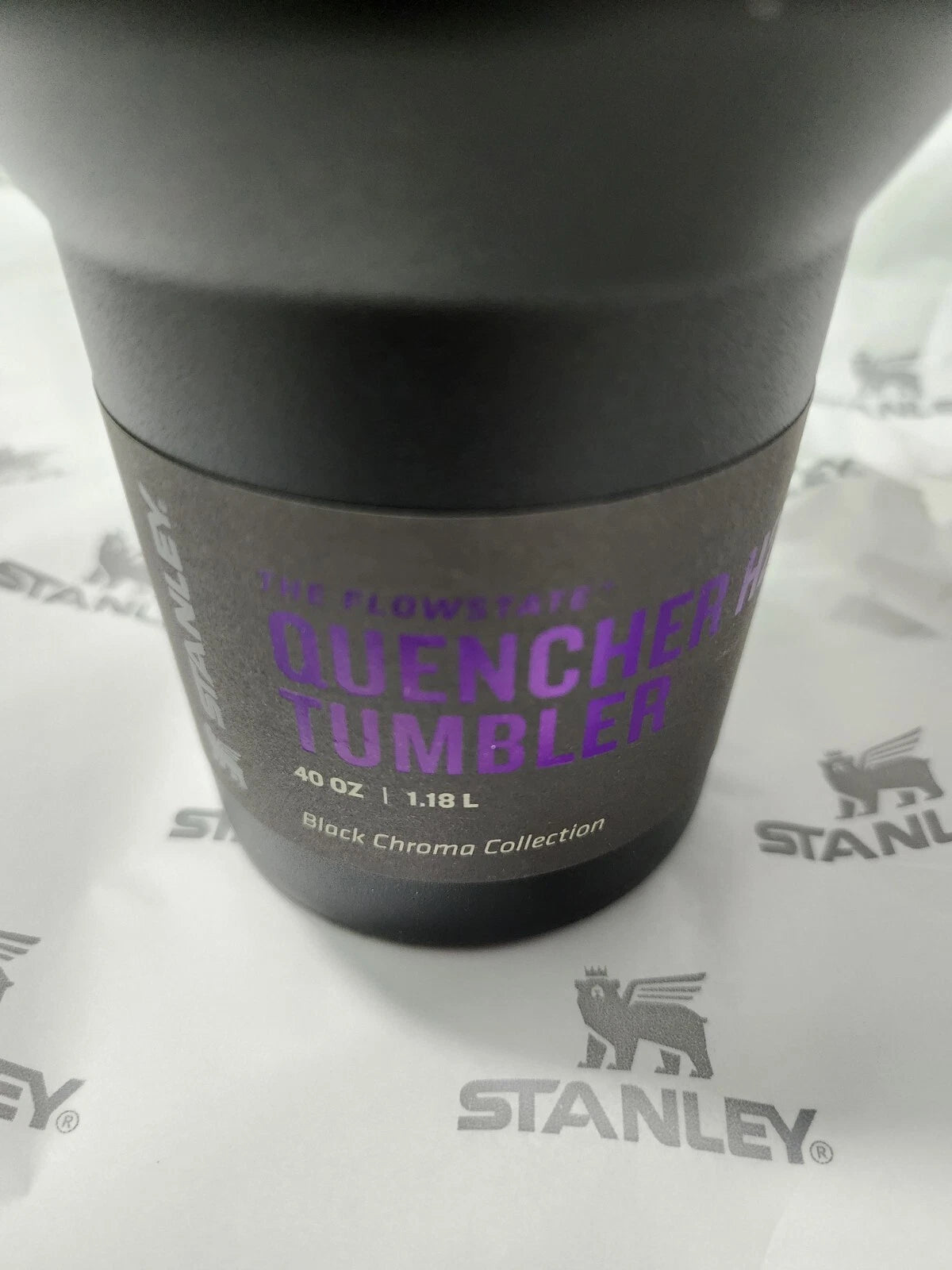 Stanley Black Chroma Tumbler, Stanley Quencher 40 OZ, Stanley H2.0 FlowState Tumbler, Stanley 40 OZ Tumbler, Black Chroma Quencher, Stanley Insulated Tumbler, Stanley Stainless Steel Tumbler, FlowState Tumbler, Stanley Travel Tumbler, Reusable Water Tumbler, 40 OZ Water Tumbler, Vacuum Insulated Tumbler, Stainless Steel Travel Cup, Stanley Quencher Cup, Black Stanley Tumbler, Large Insulated Tumbler, Stanley Hydration Tumbler, Cup Holder Compatible Tumbler, BPA Free Tumbler, Dishwasher Safe Tumbler