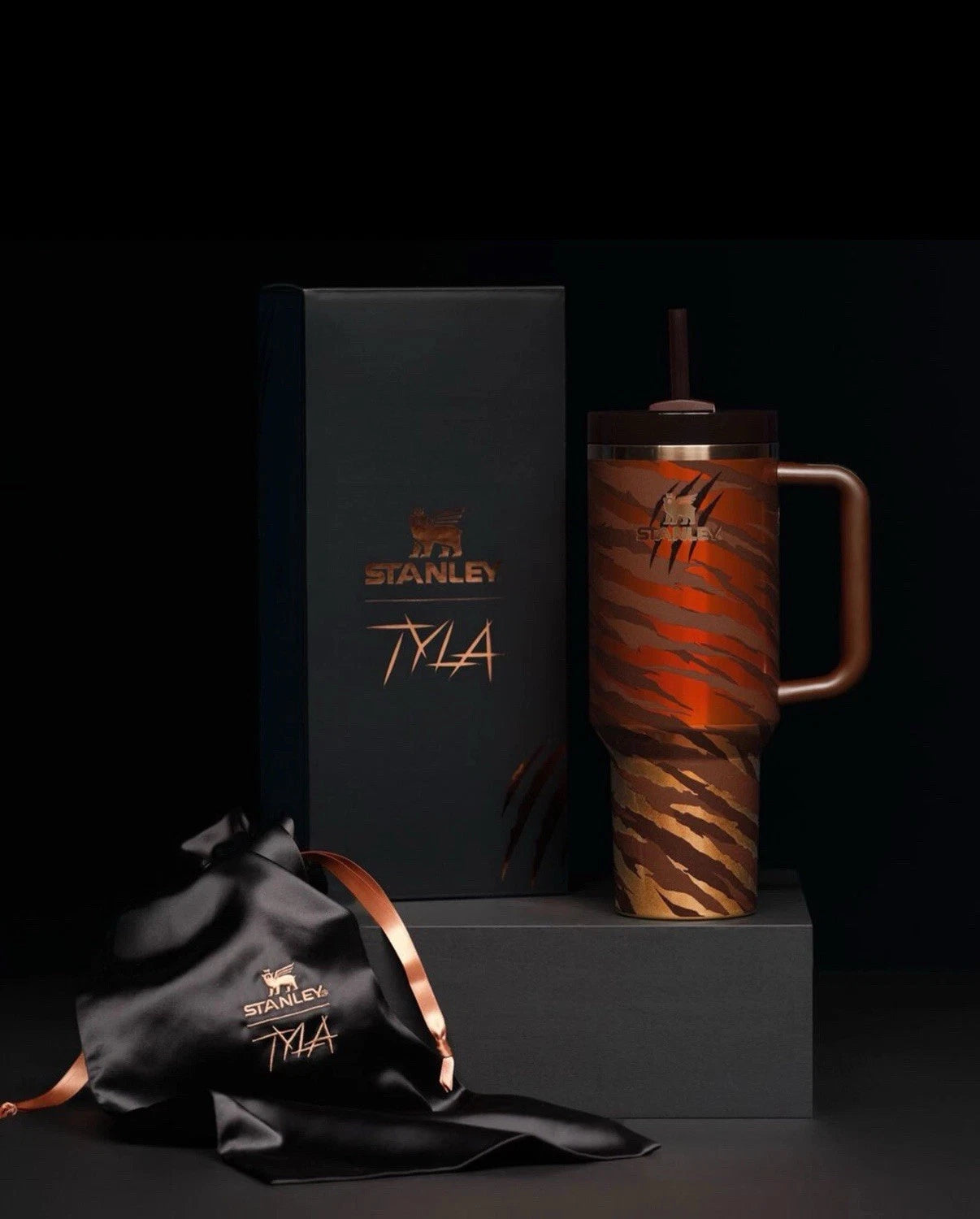 Stanley x Tyla Tyger Tumbler, Stanley Tyla Tyger Quencher, Tyla Tyger 40 OZ Cup, Stanley Tyla Cup, Limited Edition Stanley Tumbler, Stanley Quencher 40 OZ, Quencher H2.0 FlowState Tumbler, Stanley 40 OZ Tumbler, Tyla Stanley Collaboration, Tyger Quencher Tumbler, Stanley Limited Edition Cup, Stanley Insulated Tumbler, 40 OZ Stainless Steel Tumbler, Stanley Travel Tumbler, Reusable Water Tumbler