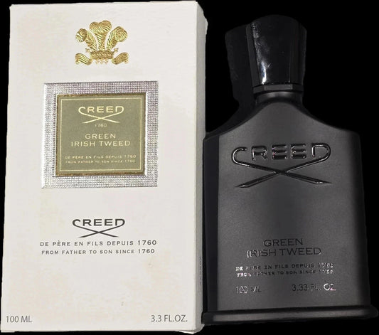 Creed Green Irish Tweed, Green Irish Tweed EDP, Creed Green Irish Tweed 100ml, Creed Green Irish Tweed 3.3 oz, Creed men's perfume, Creed men's fragrance, Green Irish Tweed for men, Creed EDP, luxury men's fragrance, premium men's perfume, designer fragrance, Creed perfume 100ml, authentic Creed fragrance, Green Irish Tweed Eau de Parfum, Creed Green Irish Tweed spray