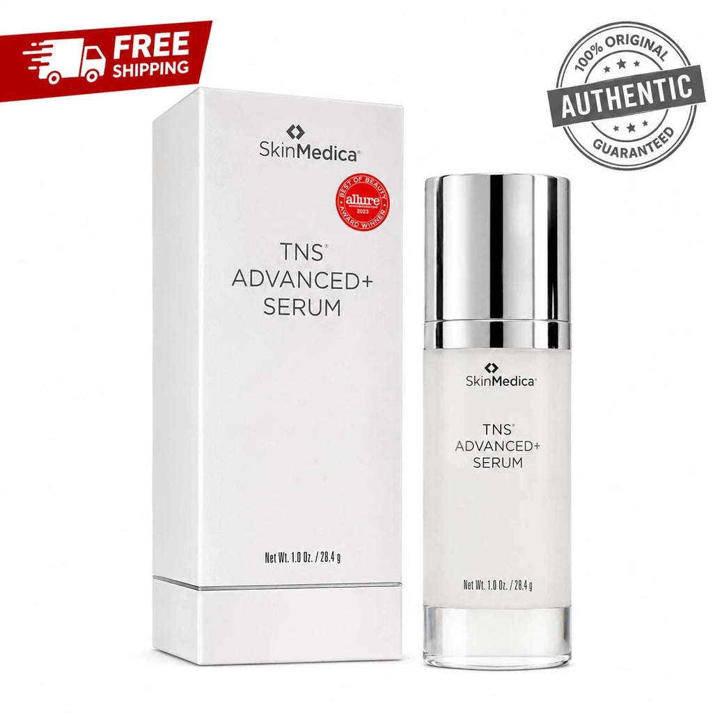 SkinMedica TNS Advanced Serum, SkinMedica TNS Advanced+ Serum, TNS Advanced Plus Serum, SkinMedica Serum 1 oz, SkinMedica Anti Aging Serum, Growth Factor Serum, Wrinkle Serum, Fine Line Serum, Firming Face Serum, Skin Rejuvenating Serum, Anti Aging Skincare, SkinMedica Facial Serum, 1 oz Serum