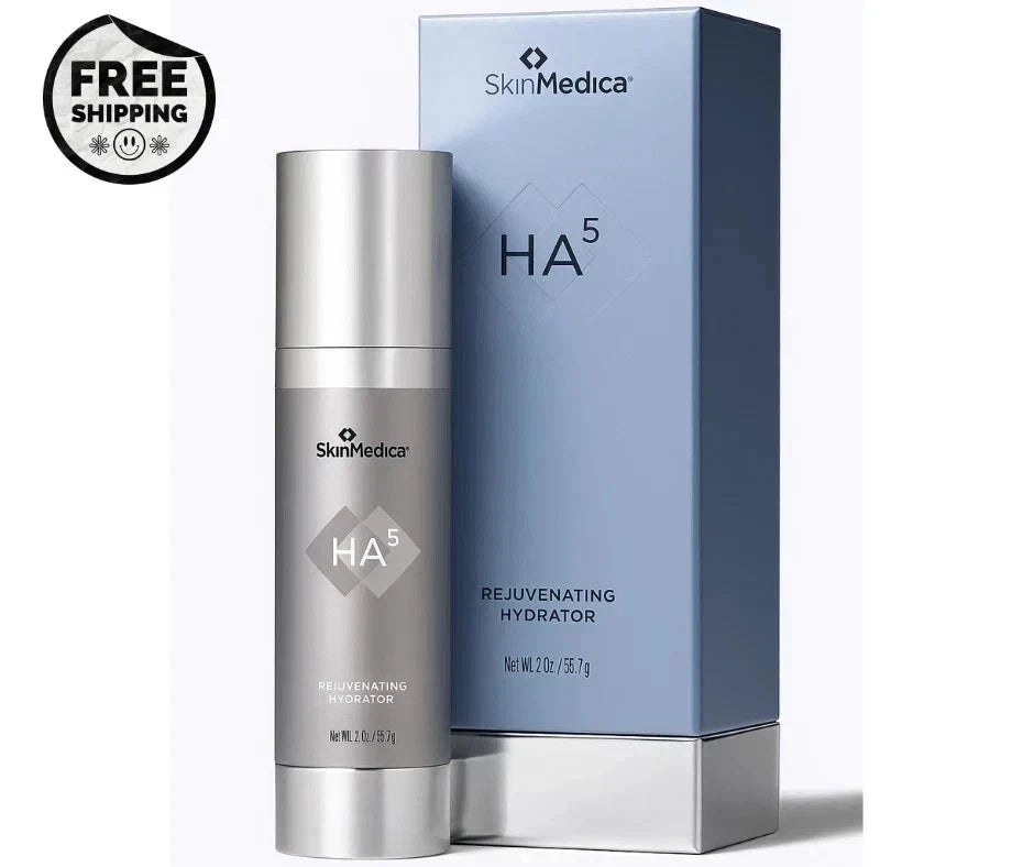 SkinMedica HA5 Rejuvenating Hydrator, SkinMedica HA5, HA5 Hydrator 2 oz, SkinMedica Hyaluronic Acid Serum, HA5 Facial Serum, Hydrating Face Serum, Hyaluronic Acid Moisturizer, SkinMedica Skincare, Anti Aging Hydrator, Fine Line Serum, Facial Hydrator, Luxury Skincare, 56.7g Serum