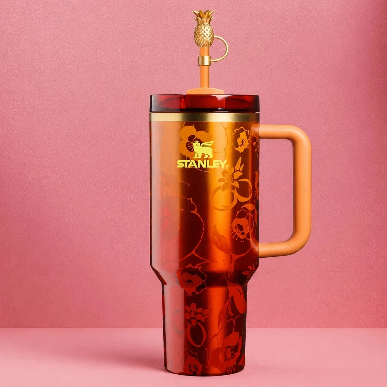 Stanley KAROL G tumbler, Stanley x KAROL G 40 oz, Stanley 40 oz Quencher, Quencher H2.0 tumbler, Stanley FlowState tumbler, KAROL G tumbler, 40 oz Stanley tumbler, large insulated tumbler, Stanley travel tumbler