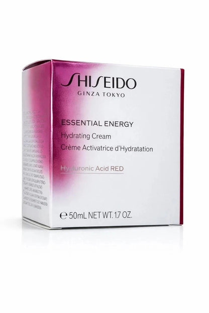 Shiseido Essential Energy Hydrating Cream, Shiseido moisturizer, Shiseido face cream, Essential Energy Cream 50ml, Hyaluronic Acid moisturizer, Shiseido skincare, hydrating face cream, Japanese skincare, luxury moisturizer