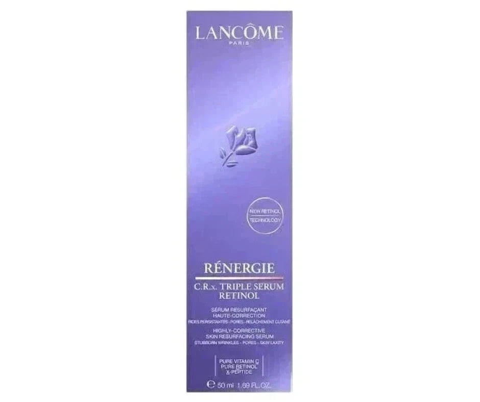 Lancôme Rénergie C.R.x Triple Serum Retinol, Lancome Retinol Serum, Lancome Renergie Serum, Lancome Triple Serum, Lancome Anti Aging Serum, Lancome Retinol Face Serum, Retinol Serum 50ml, Vitamin C Retinol Serum, Peptide Serum, Anti Wrinkle Serum, Facial Serum, Luxury Skincare, Lancome Skincare