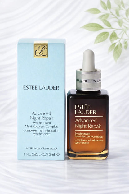 Estee Lauder Advanced Night Repair, Estee Lauder ANR Serum, Advanced Night Repair Serum, Synchronized Multi Recovery Complex, Estee Lauder Serum 1 oz, Anti Aging Serum, Face Serum, Peptide Serum, Hyaluronic Acid Serum, Hydrating Face Serum, Luxury Skincare, Night Repair Serum, Wrinkle Serum