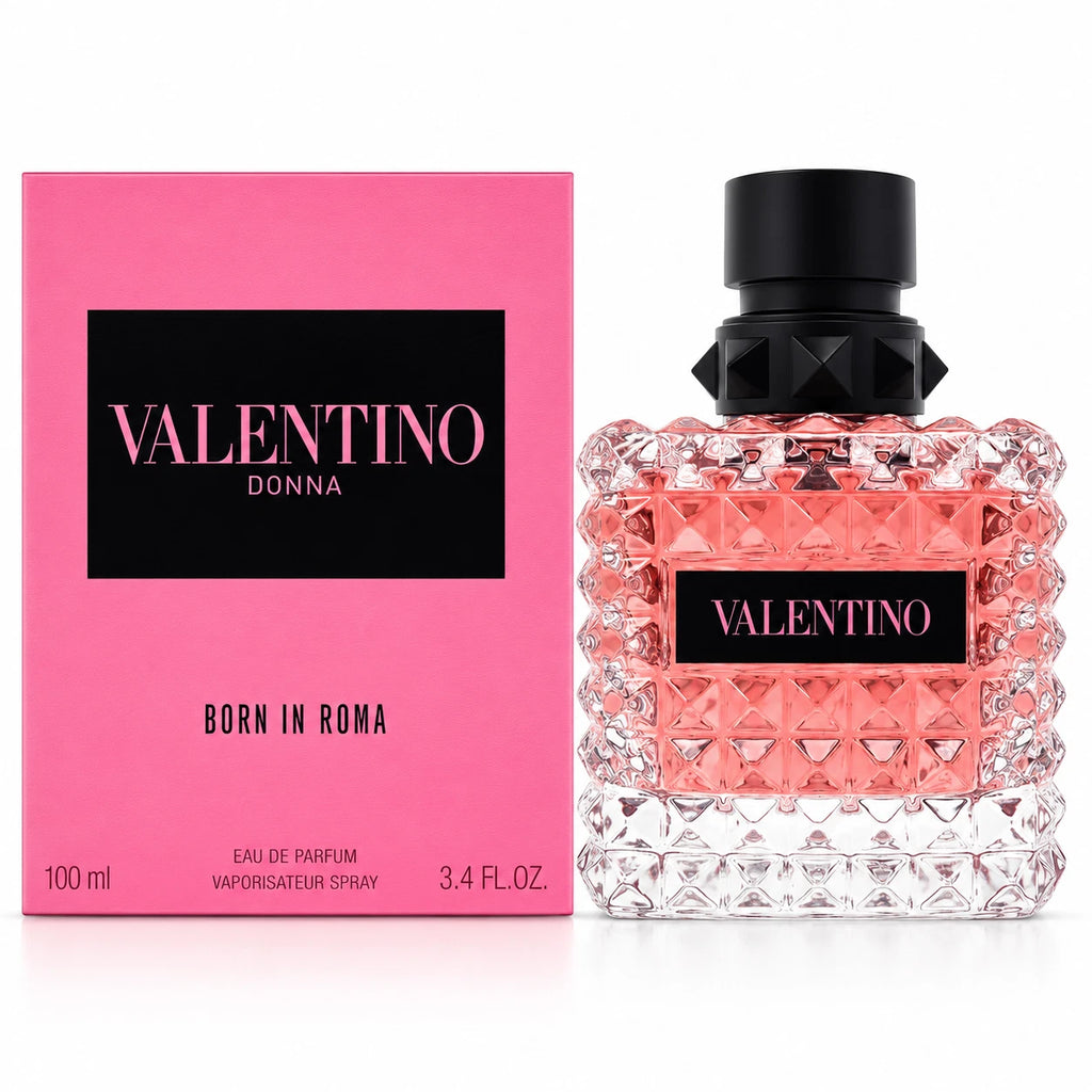 Valentino Donna Born In Roma, Valentino Born In Roma EDP, Born In Roma Donna 100ml, Valentino Women's Perfume 100ml, Valentino Donna Perfume 3.4 oz, Born In Roma Eau de Parfum, Valentino Born In Roma for Women, Valentino Designer Fragrance, Born In Roma Donna EDP, Valentino Jasmine Vanilla Perfume, Valentino Amber Floral Perfume, Luxury Women's Perfume, Valentino 100ml EDP