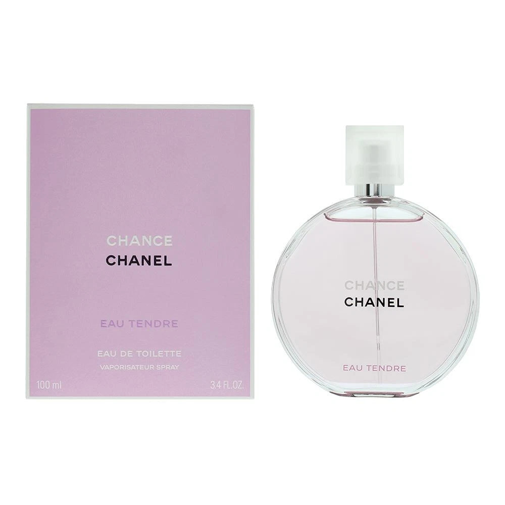 CHANEL Chance Eau Tendre, Chanel Chance Eau Tendre 50ml, Chanel perfume for women, Chance Eau Tendre EDT, Chanel Eau de Toilette, women's designer perfume, women's fragrance, floral fruity perfume, luxury women's perfume, Chanel fragrance 50ml, 1.7 oz perfume, elegant women's fragrance, fresh floral perfume, Chanel Chance perfume, designer fragrance for women