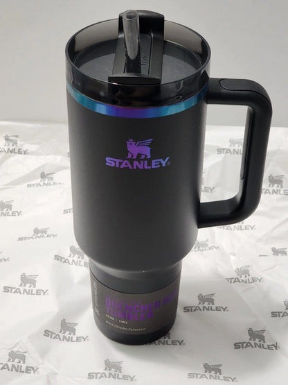 Stanley Black Chroma Tumbler, Stanley Quencher 40 OZ, Stanley H2.0 FlowState Tumbler, Stanley 40 OZ Tumbler, Black Chroma Quencher, Stanley Insulated Tumbler, Stanley Stainless Steel Tumbler, FlowState Tumbler, Stanley Travel Tumbler, Reusable Water Tumbler, 40 OZ Water Tumbler, Vacuum Insulated Tumbler, Stainless Steel Travel Cup, Stanley Quencher Cup, Black Stanley Tumbler, Large Insulated Tumbler, Stanley Hydration Tumbler, Cup Holder Compatible Tumbler, BPA Free Tumbler, Dishwasher Safe Tumbler