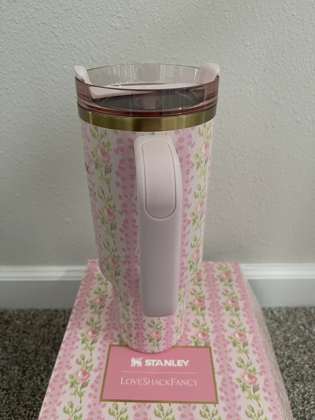Stanley x LoveShackFancy, Stanley Quencher, Stanley 40oz Tumbler, LoveShackFancy Tumbler, Quencher H2.0, Blooming Heirloom, Stanley Tumbler 40oz, Floral Tumbler, Insulated Tumbler, Stainless Steel Tumbler, Vacuum Insulated Tumbler, FlowState Tumbler, Reusable Straw Tumbler, Travel Tumbler, Large Capacity Tumbler, Limited Edition Stanley, Stanley Water Tumbler, Gift for Her